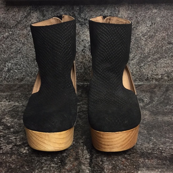 🔥Sale New Free People Horizon Clogs Black Leather - Picture 3 of 8